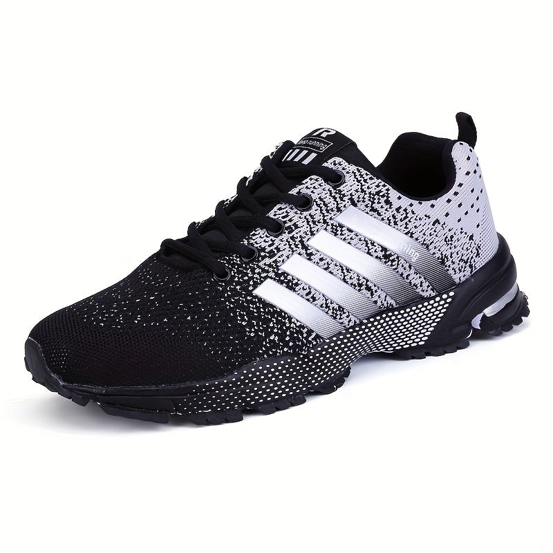 Men's Gradient Lace-up Running Shoes