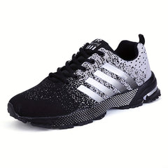 Men's Gradient Lace-up Running Shoes