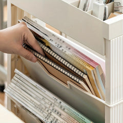Small Trolley Storage Rack for Books, Bedroom, Living Room
