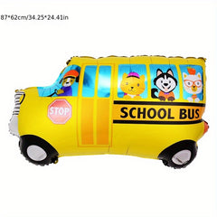 Vehicle Theme Large Plane Car Birthday Party Balloon