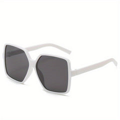Large Square Sunglasses Casual Gradient Glasses for Beach UV400