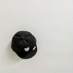 Bear Embroidery Children's Baseball Cap Spring Summer Peaked Cap