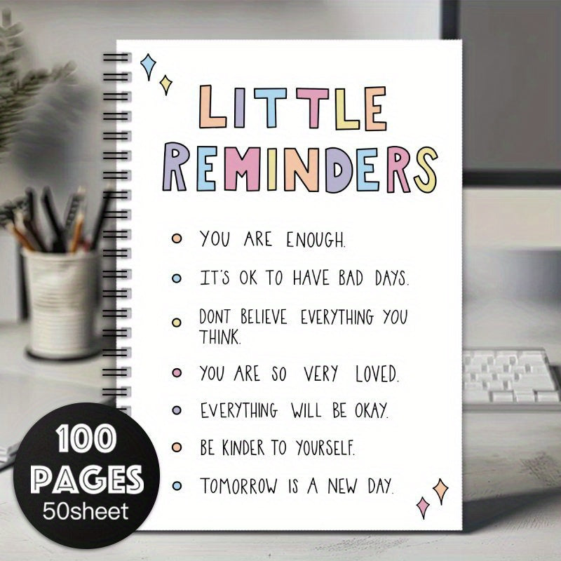 Inspirational Mental Health Journal Notebook