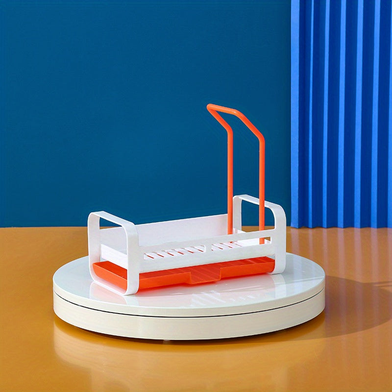 Sponge Holder Sink Storage Rack Kitchen Sink Caddy Organizer