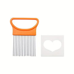 Onion Holder Slicer Stainless Steel Kitchen Tool