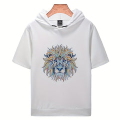 Cartoon Lion Animal Clothing Patch For Men DIY Application