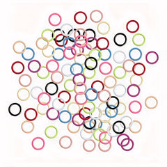 100pcs Round Knitting Stitch Markers 10 Colors Locking Crochet Accessories