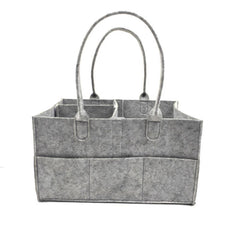Stylish Felt Diaper Bag - Perfect for Mommy Shopping & Baby Supplies