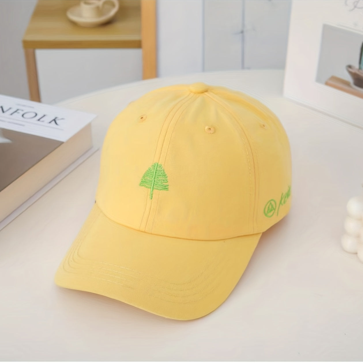 Tree Embroidery Baseball Cap Sun Hat Unisex Dad Hats For Women & Men