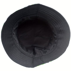 Versatile Sunshade Bucket Hat With Panda Print for Men Women Daily Shopping