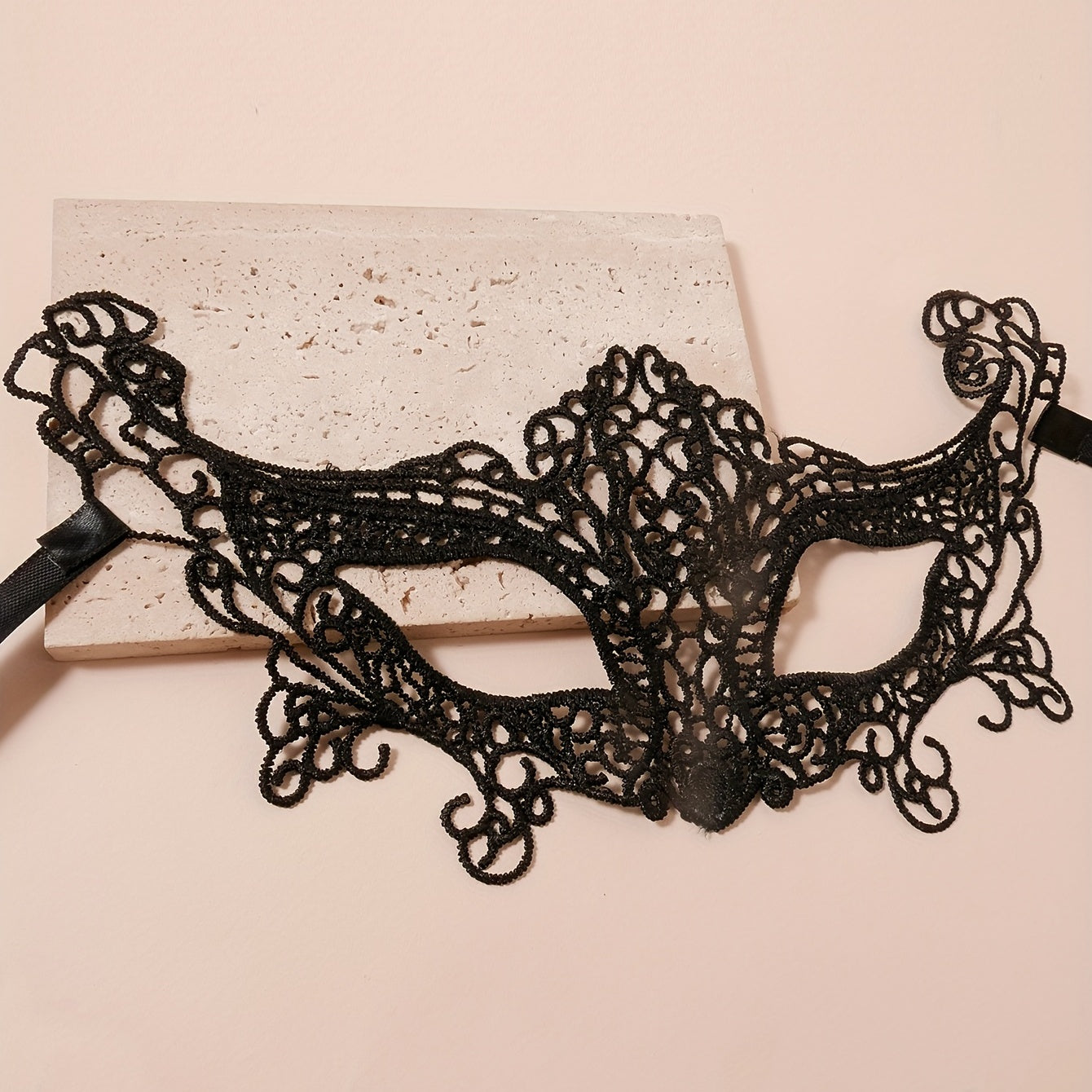 Lace Pop Prom Mask Punk Style Face Accessories