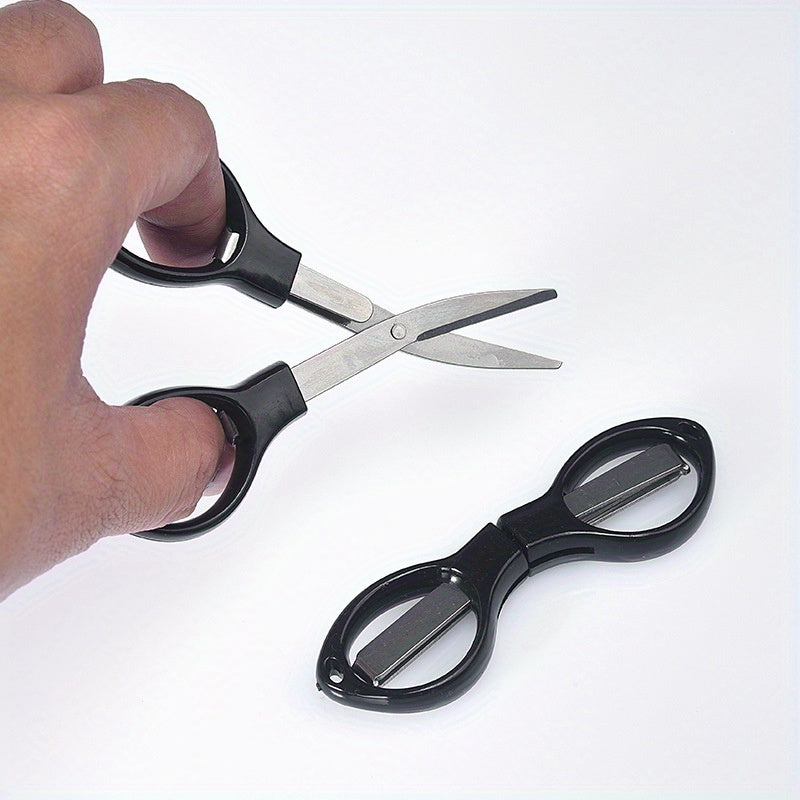 Compact Portable Folding Scissors for Travel Fishing