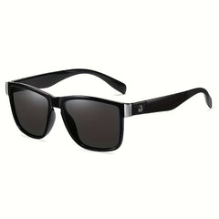 Men's Square Polarized Sunglasses UV 400 Protection