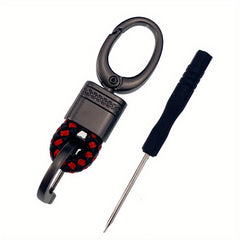 Stylish Car Key Holder with Durable Buckle - Perfect Gift for Men and Women