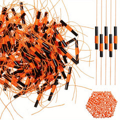 100pcs Fishing Bobber Float Stops With Luminous Beads for Successful Catch