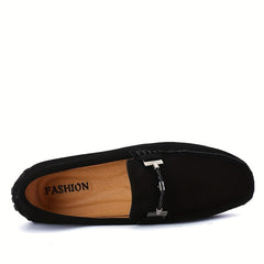 Men's Breathable Lace Loafers Slip On Casual Shoes