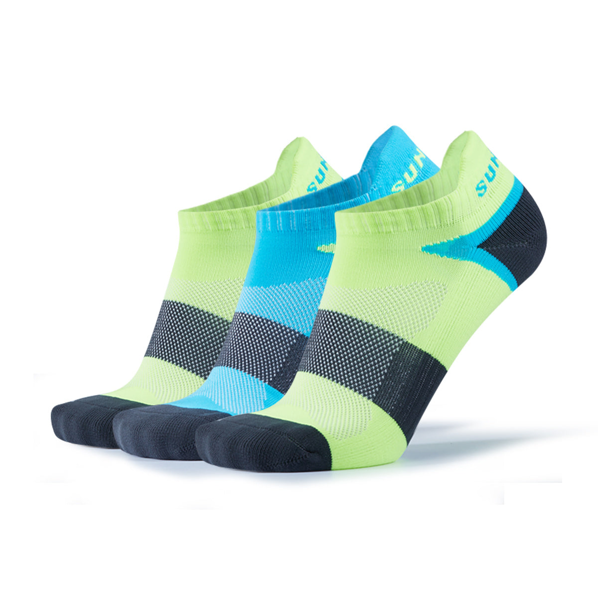 Colorblock Stripe Print Socks Soft & Lightweight Sport Ankle Socks