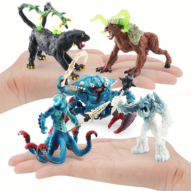 Monster Demon Flying Dragon Model Toy Fire Rock Dragon Ice Snow Dragon Dinosaur