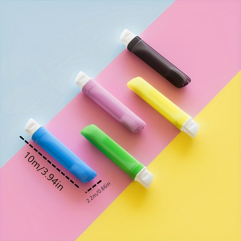 Colorful Folding Toothbrush Soft Bristles Home Travel