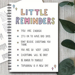 Inspirational Mental Health Journal Notebook