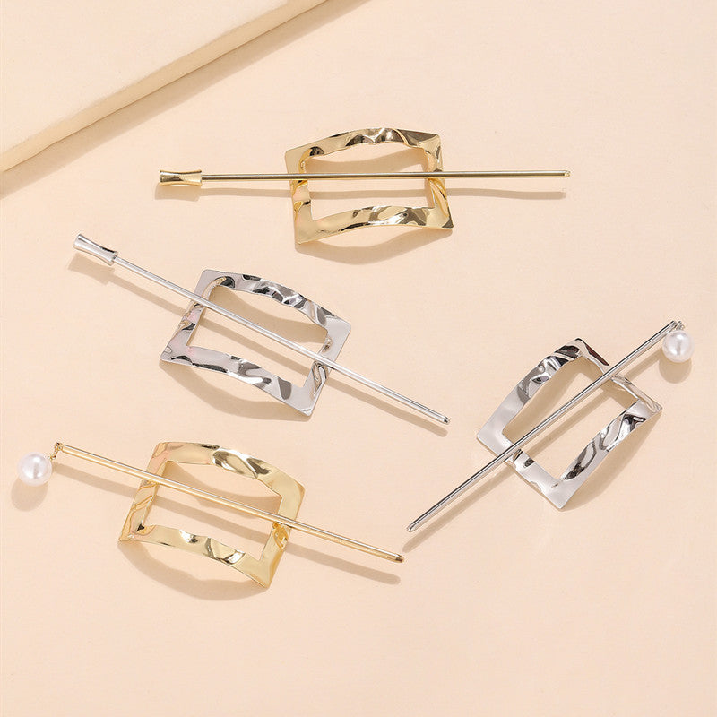 Curved Ladies Hair Clip Lazy Hairpin