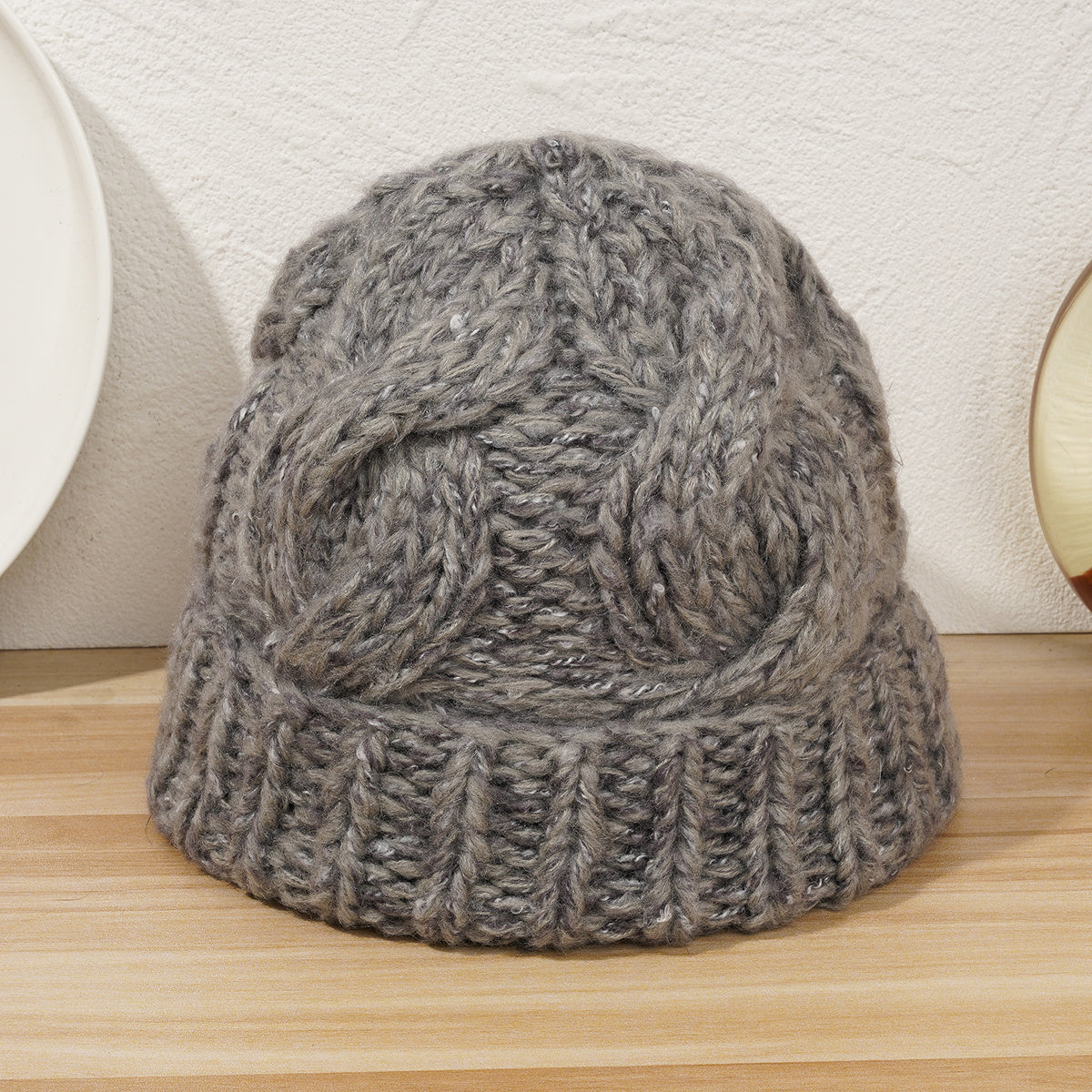 Winter Soft Knit Beanie Hat Warm Skull Cap For Women