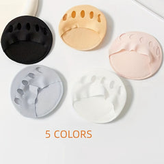 5pairs Open Toe Non-slip Foot Socks for Sandals Spring & Summer