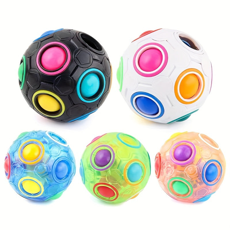 Candy Building Blocks Rainbow Ball Novelty Toy Christmas Halloween Gift