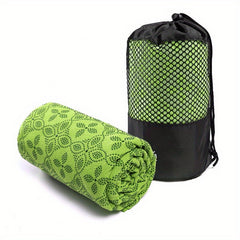 Non Slip Yoga Mat Towel Blanket Foldable Exercise Mat for Yoga Pilates