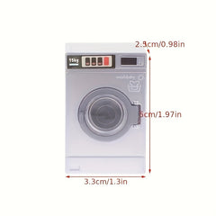Mini Dollhouse Washing Machine Model Ornament