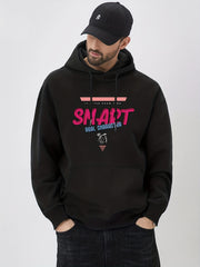 Men's Graphic Pullover Hoodie with Kangaroo Pocket