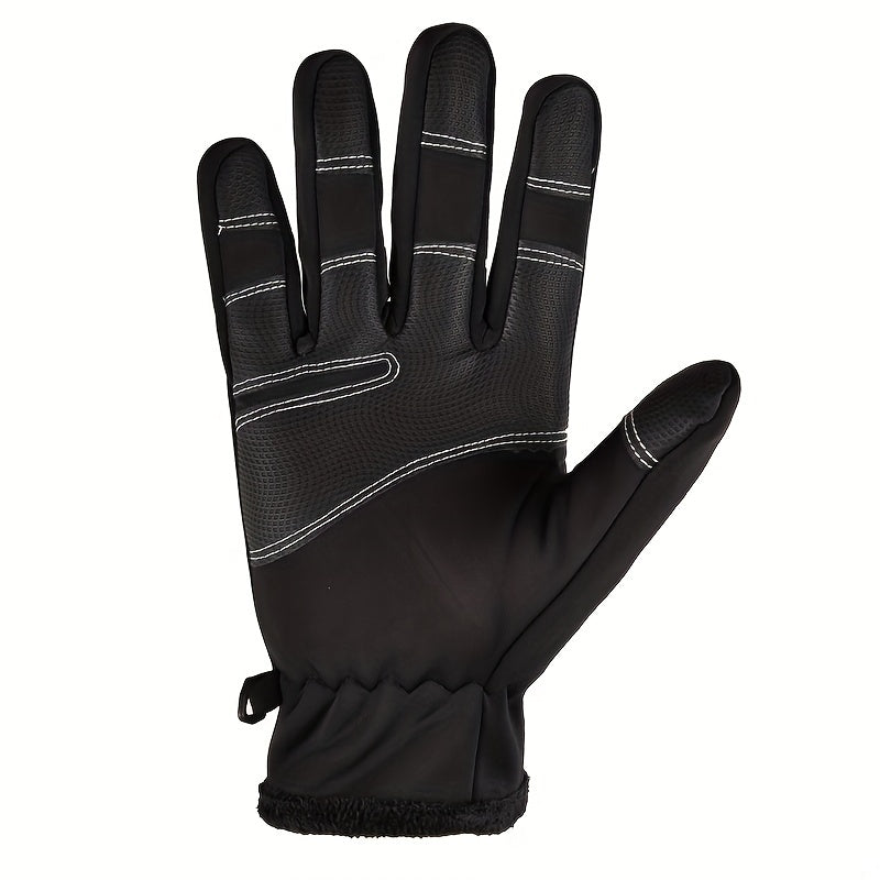 Men's Winter Cycling Gloves for Outdoor Sports, Climbing, and Driving