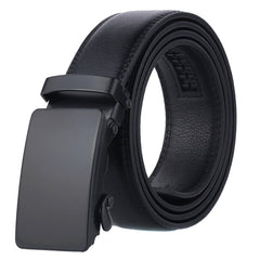 Men's Auto Slider Business Casual Leather Belt