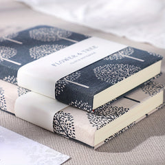 Cloth Print Notepad Student Journal Extra Thick Book