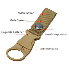 Portable Bottle Clips for Outdoor Hydration