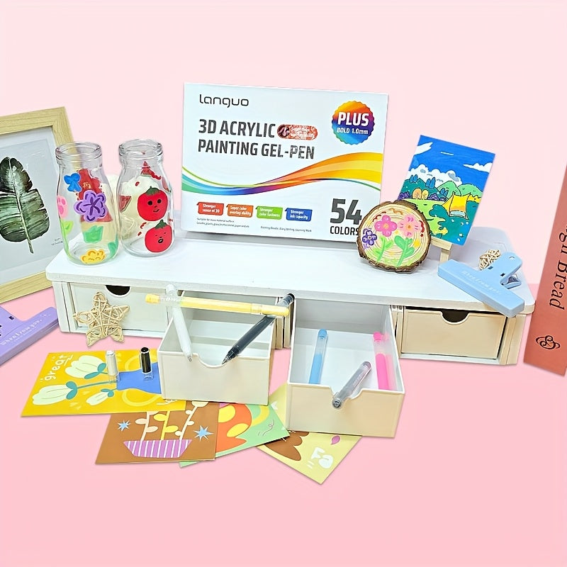 54 Marker Set for Surface Painting | Precise Colors & Strong Coverage