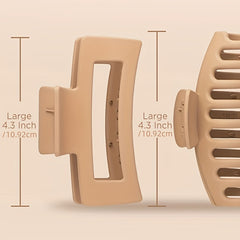 Matte Claw Hair Clip - Strong Grip Hair Clip for Women