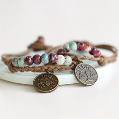 12 Constellation Retro Bracelet for Men