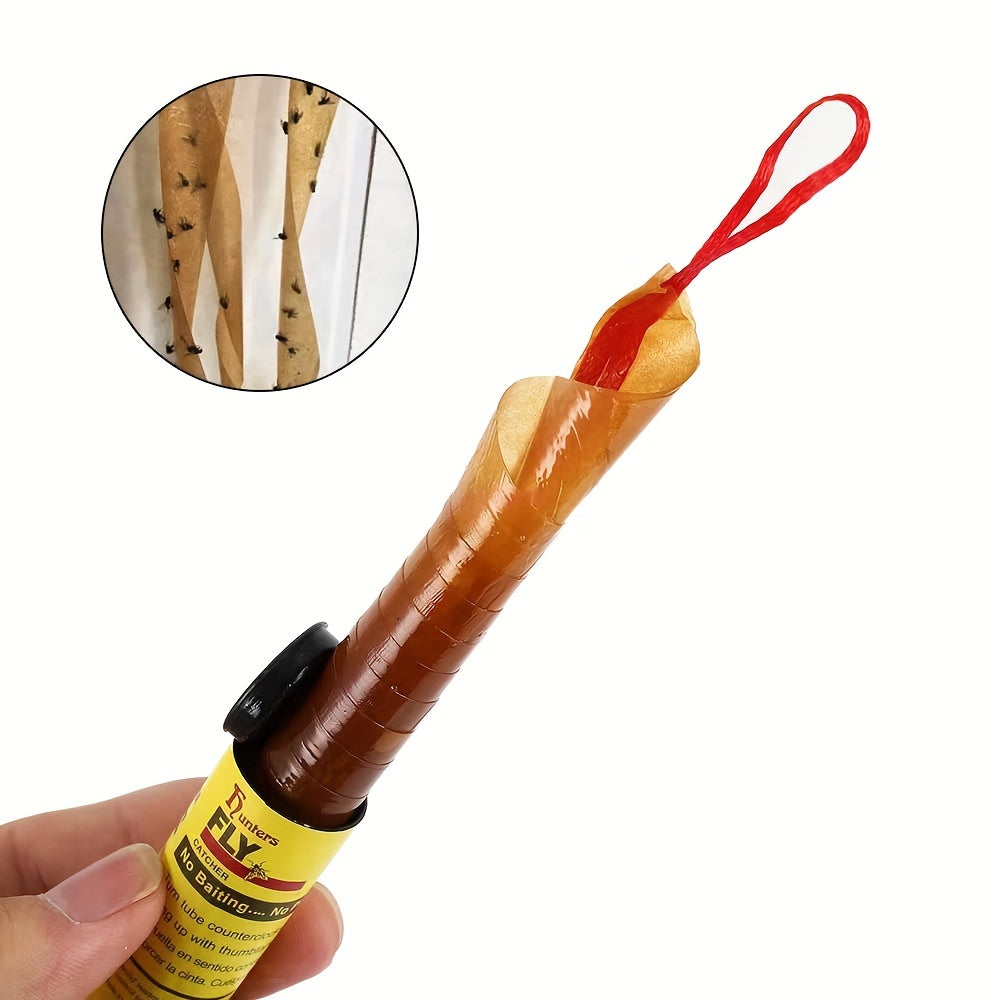 Effective Fly Trap Paper for Fruit Flies, Bugs, and Mosquitoes