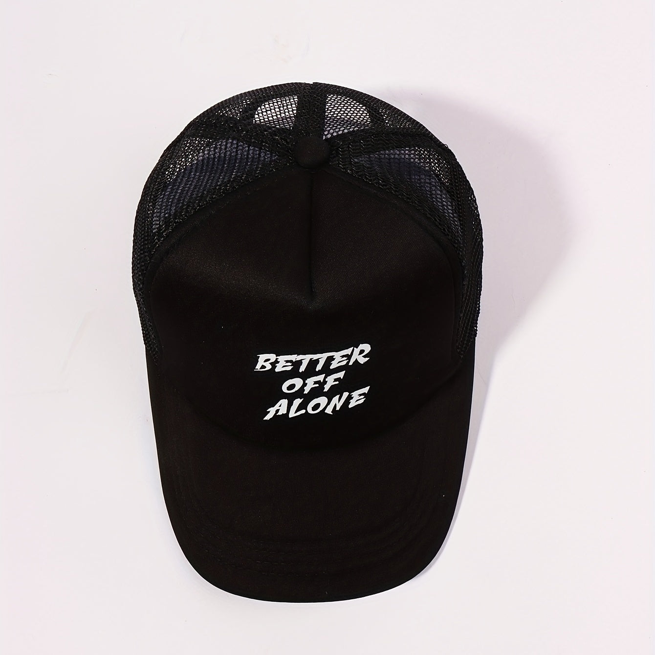 BETTER OFF ALONE Trucker Hat Mesh Baseball Cap Unisex