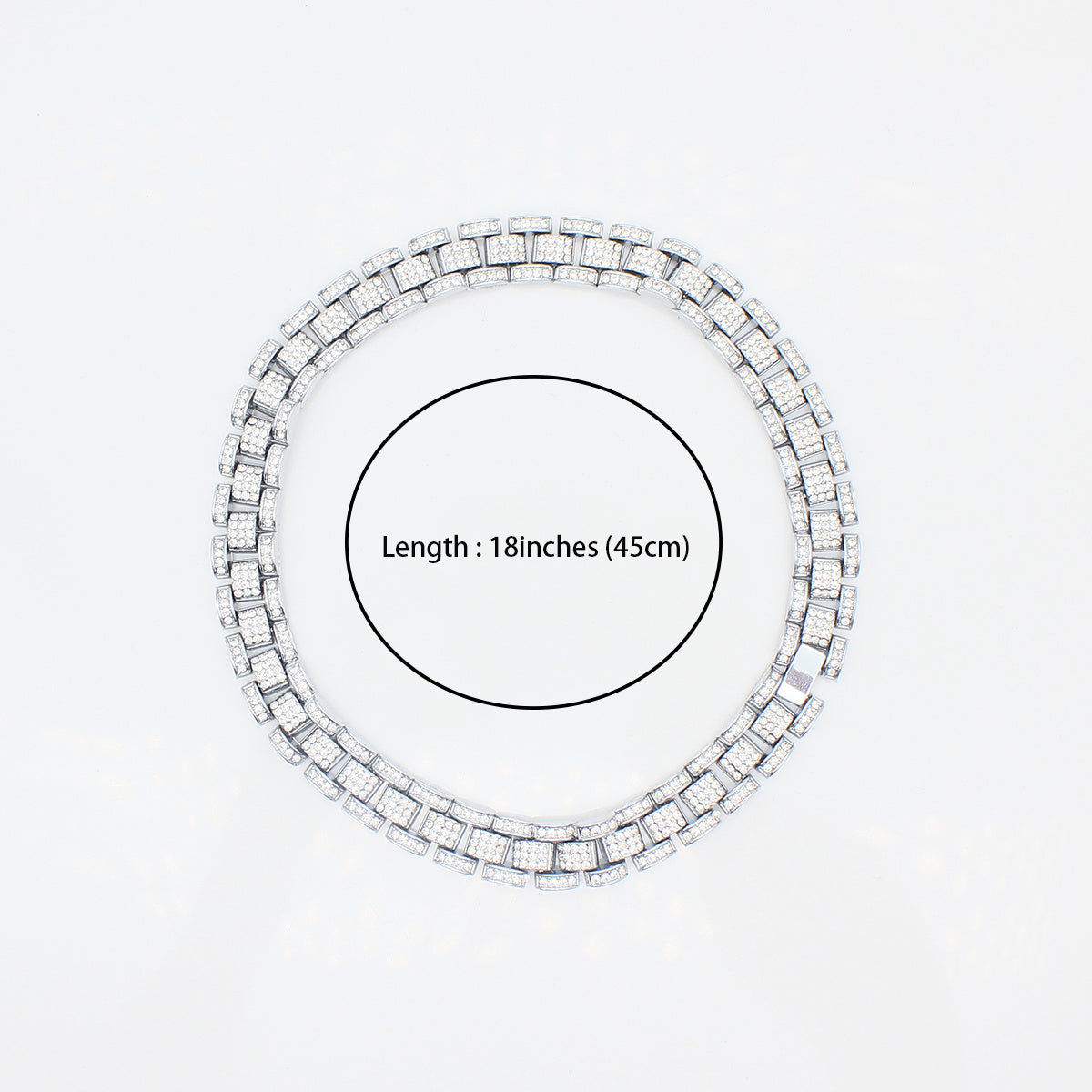 Hip Hop Cuban Link Chain Bracelet Men Necklace Jewelry