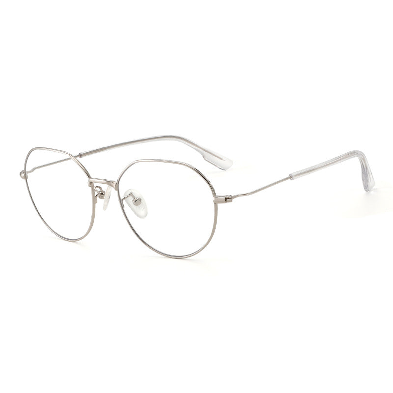 Men's Light Glasses Wire Frame UV Blocking Filter Computer Phone Glasses