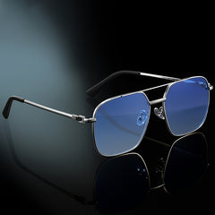 Square Women's Sunglasses Metal Big Frame Sun Glasses Women Retro