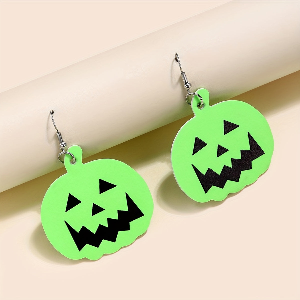 Retro Halloween Jewelry Luminous Dangle Earrings
