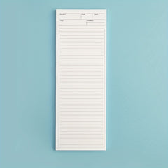 50sheets Long Notebook Planner Notepad Student Portable Pocket Memo Pad
