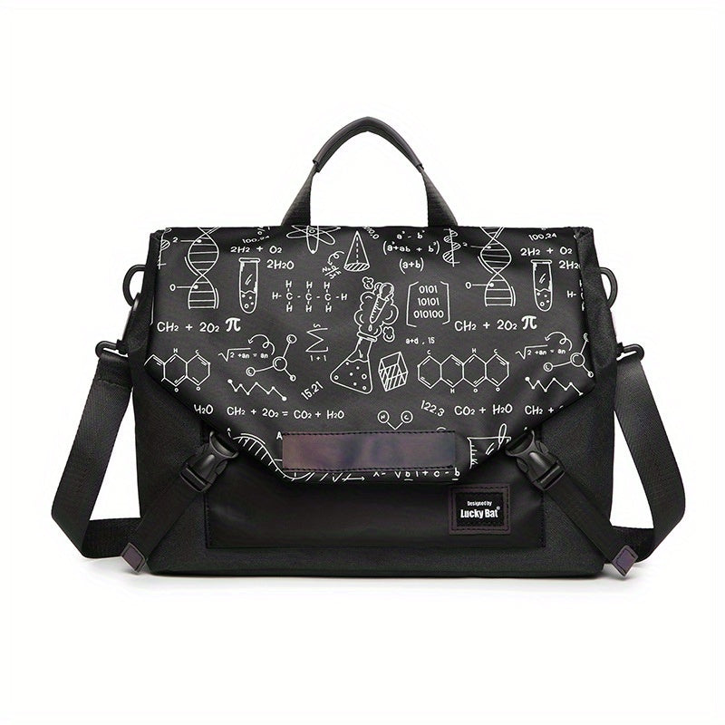 Casual Luminous Pattern Messenger Bag Laptop Bag