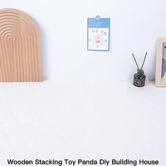 Chinese Style Bamboo Forest Building Blocks - Panda Element Model