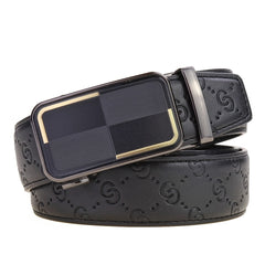 Men's Automatic Buckle Belt for Outdoor Party Business