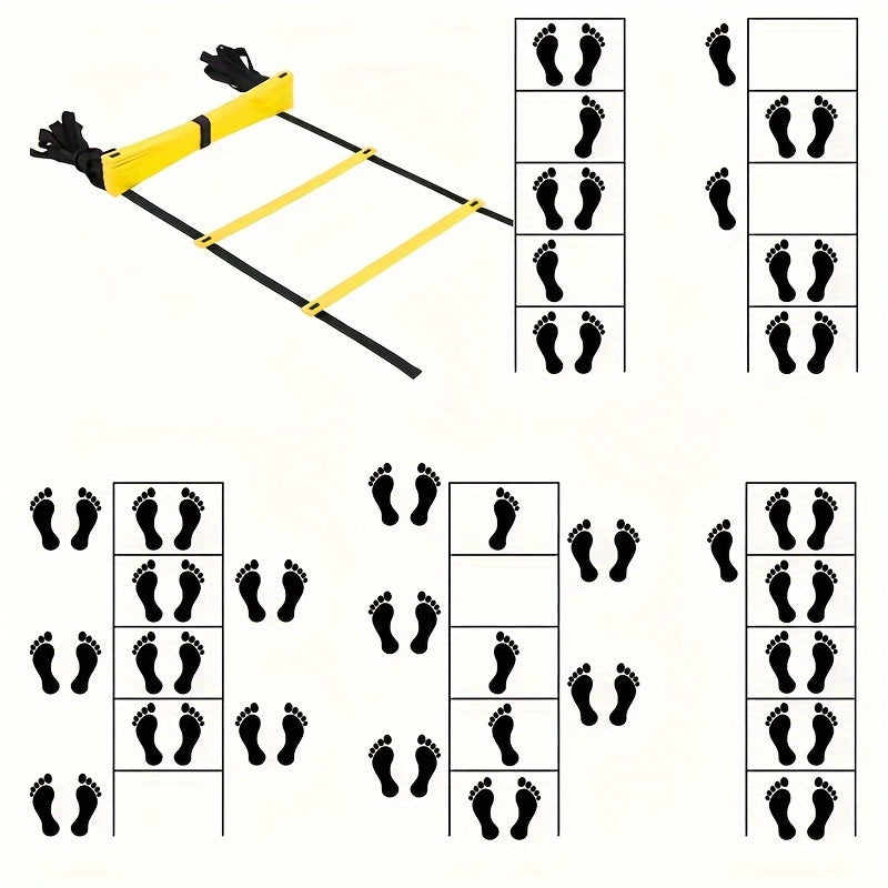 Speed Agility Training Ladder Detachable Portable Football Training Equipment