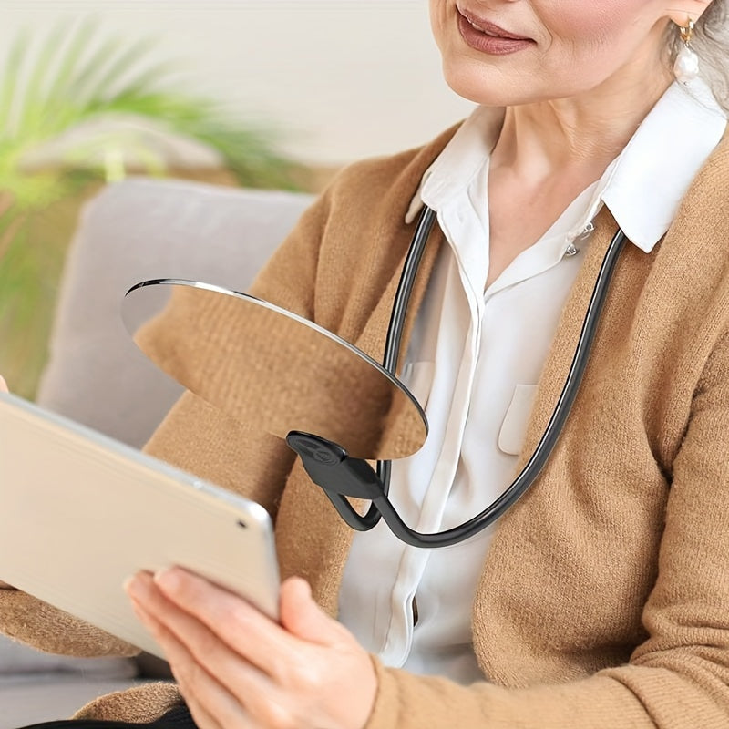 5x Neck Magnifying Glass for Elderly Low Vision